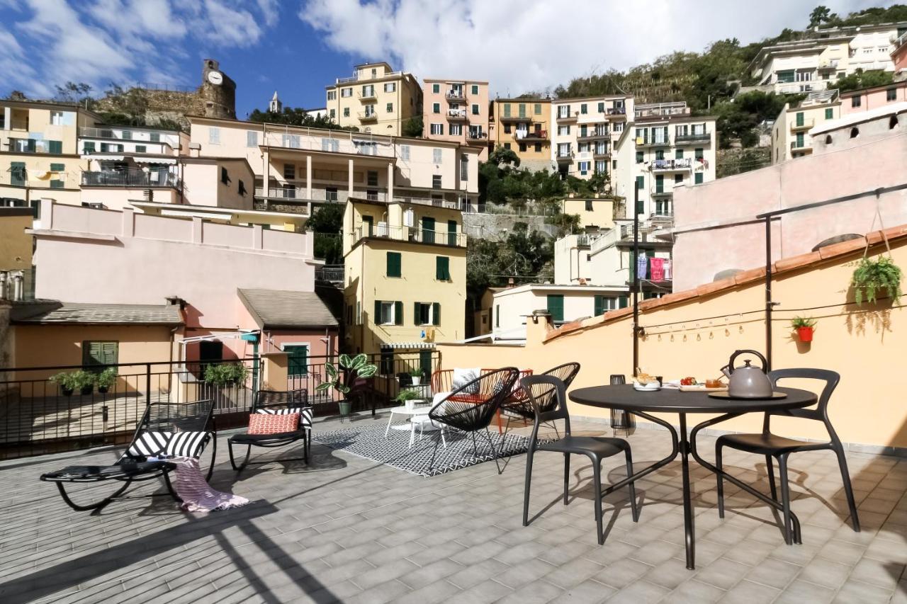 Ca Vivaldi Penthouse 5Terreparco Apartment Riomaggiore Exterior photo